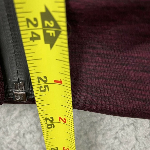 American Eagle AE Active Flex Mens Jacket Small Full Zip Hooded Sweatshirt Red - Picture 7 of 12